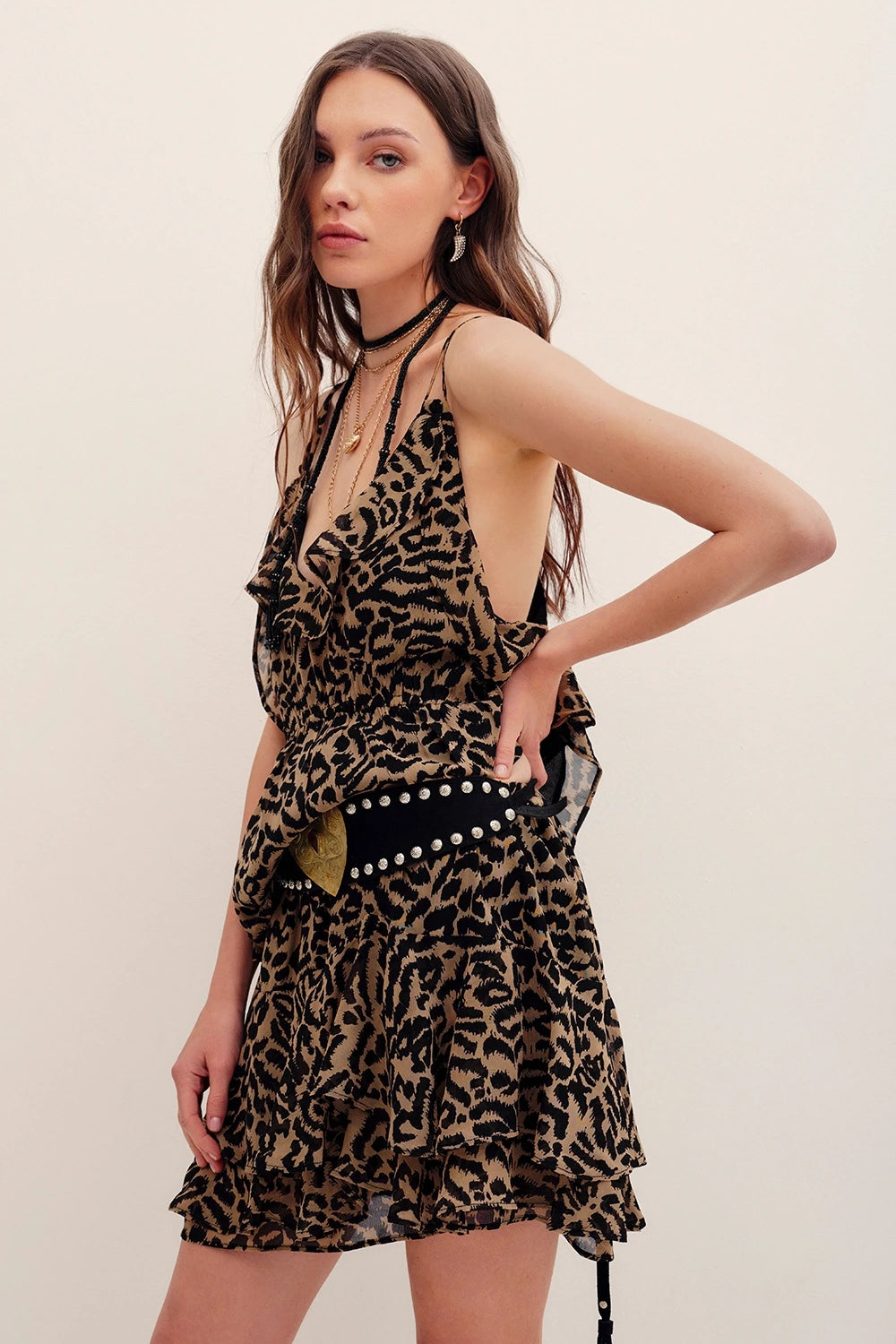top femme animal light