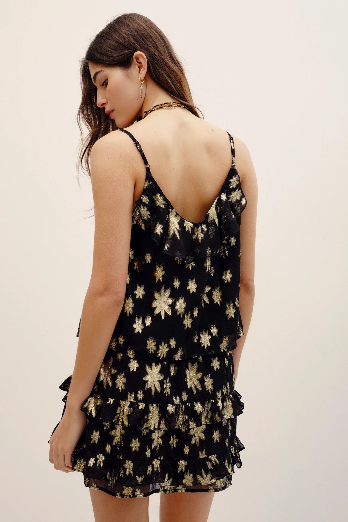 top frills jacquard