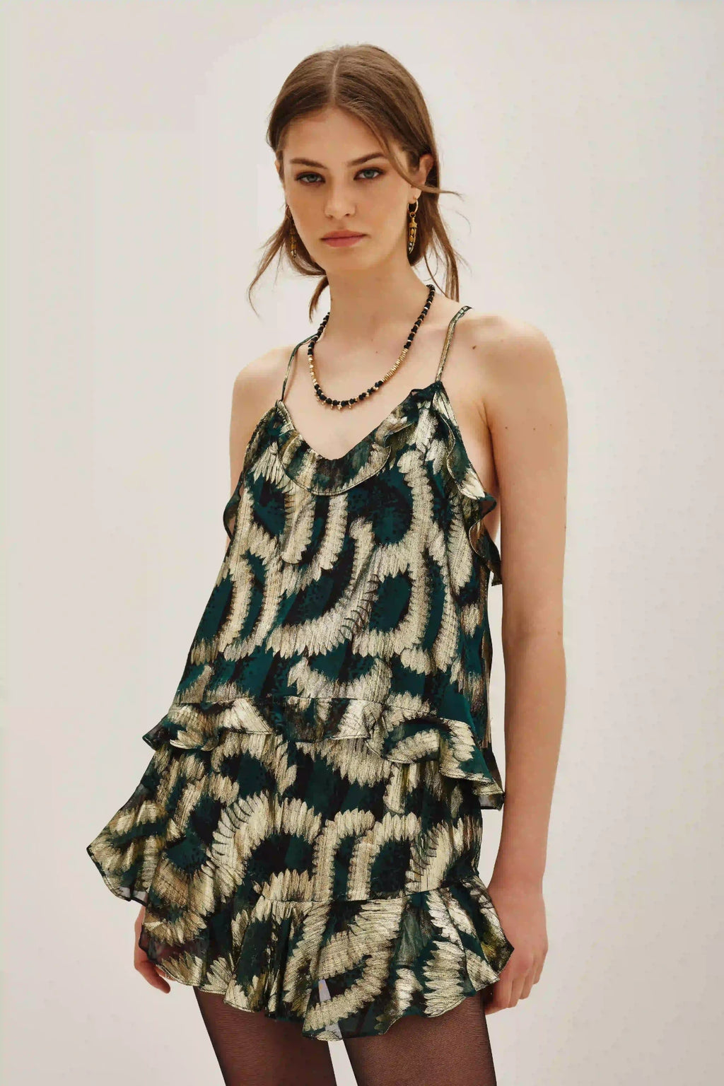 TOP FRILLS WILD LUREX
