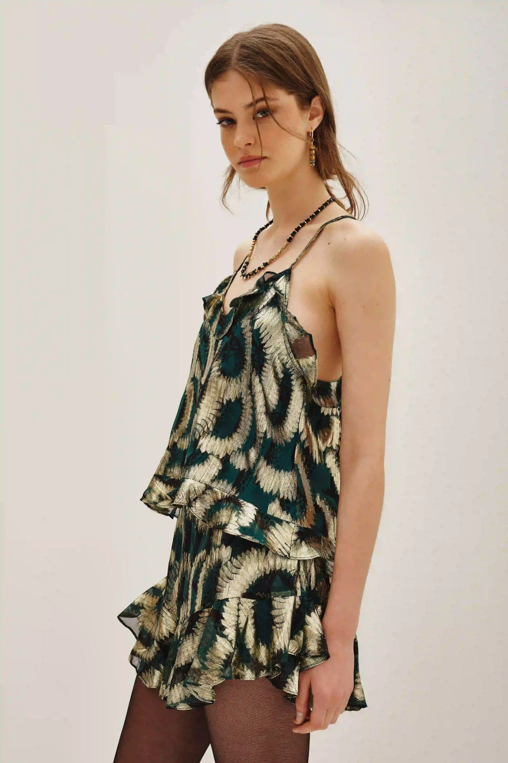 TOP FRILLS WILD LUREX