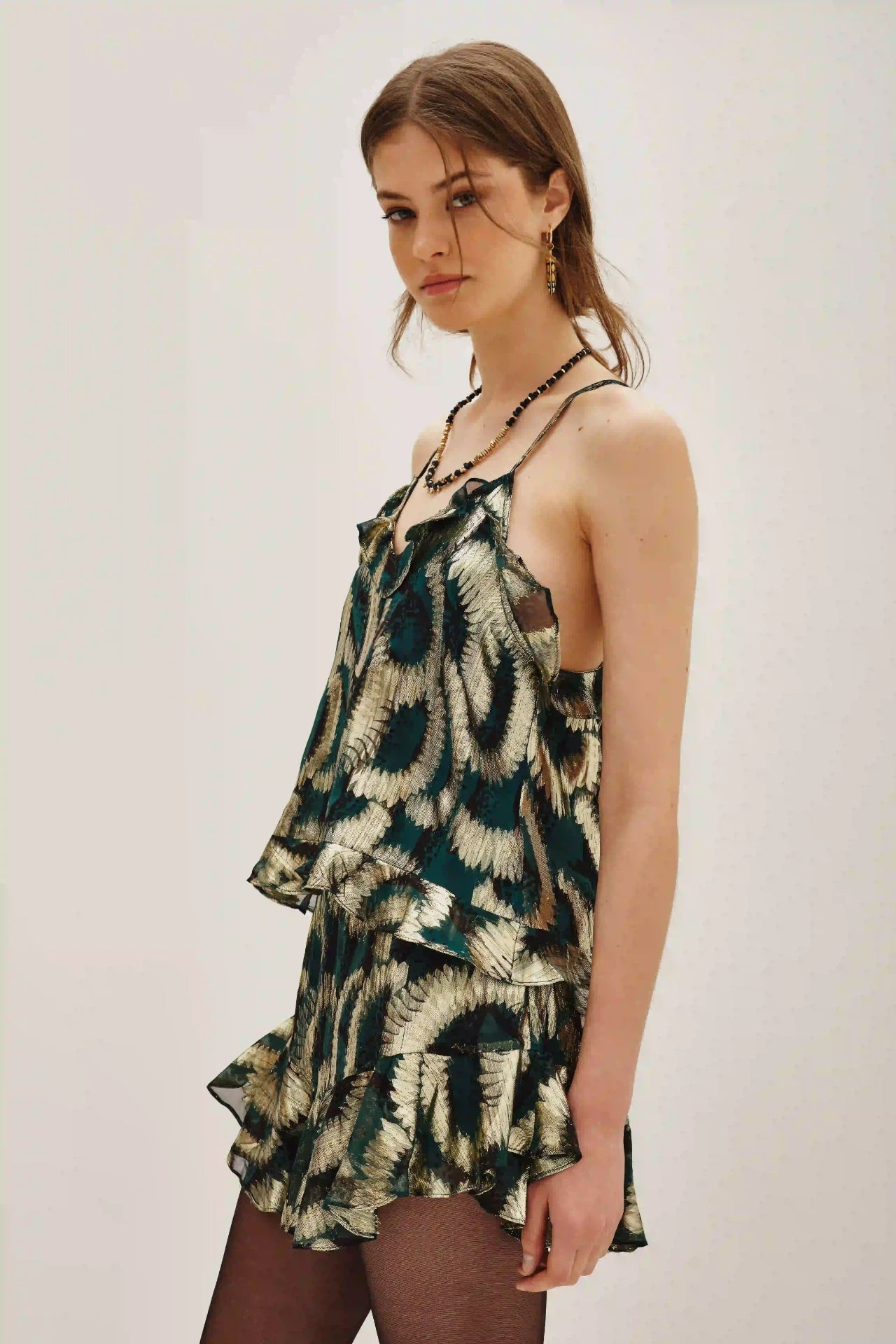 TOP FRILLS WILD LUREX