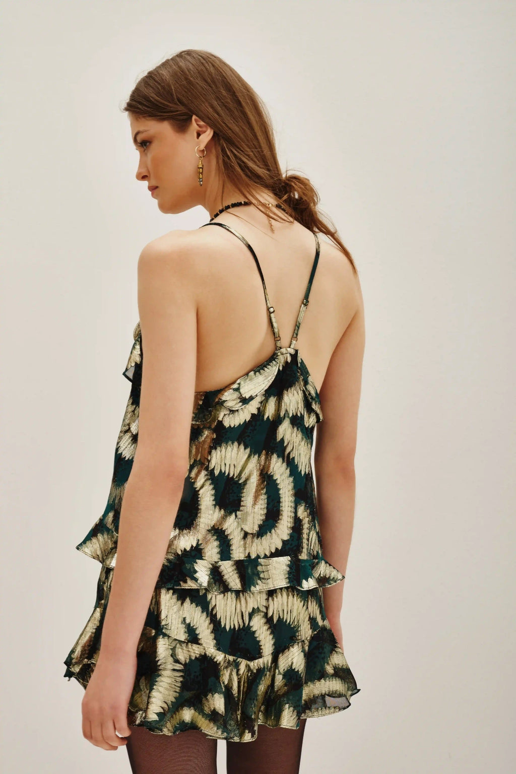 TOP FRILLS WILD LUREX