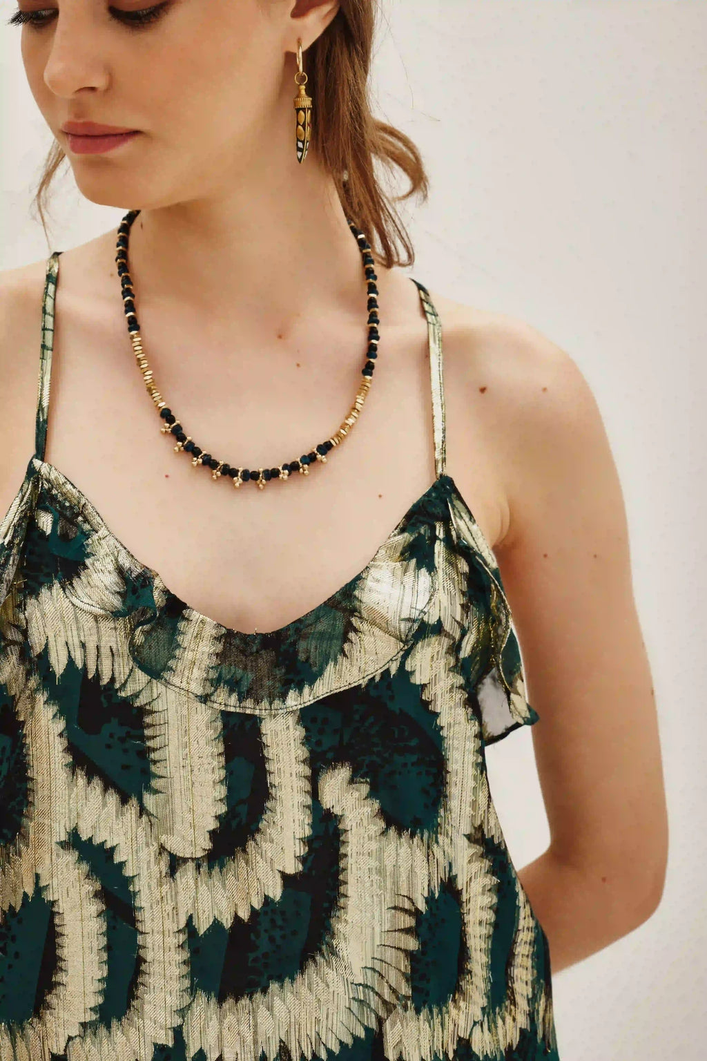 TOP FRILLS WILD LUREX