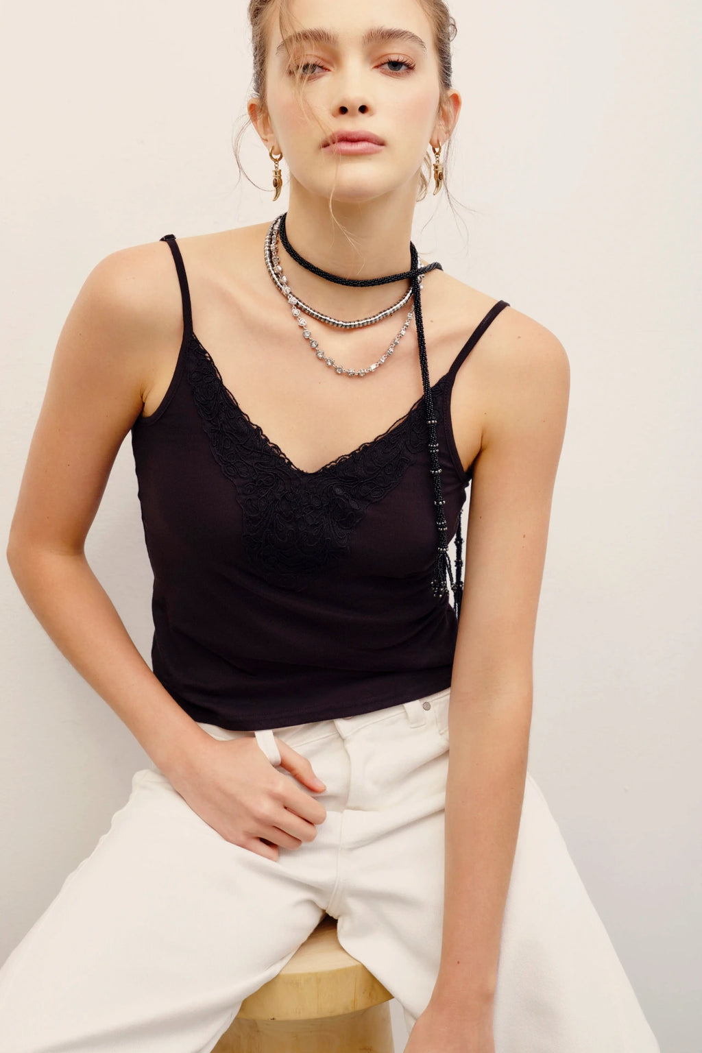 top lace knit
