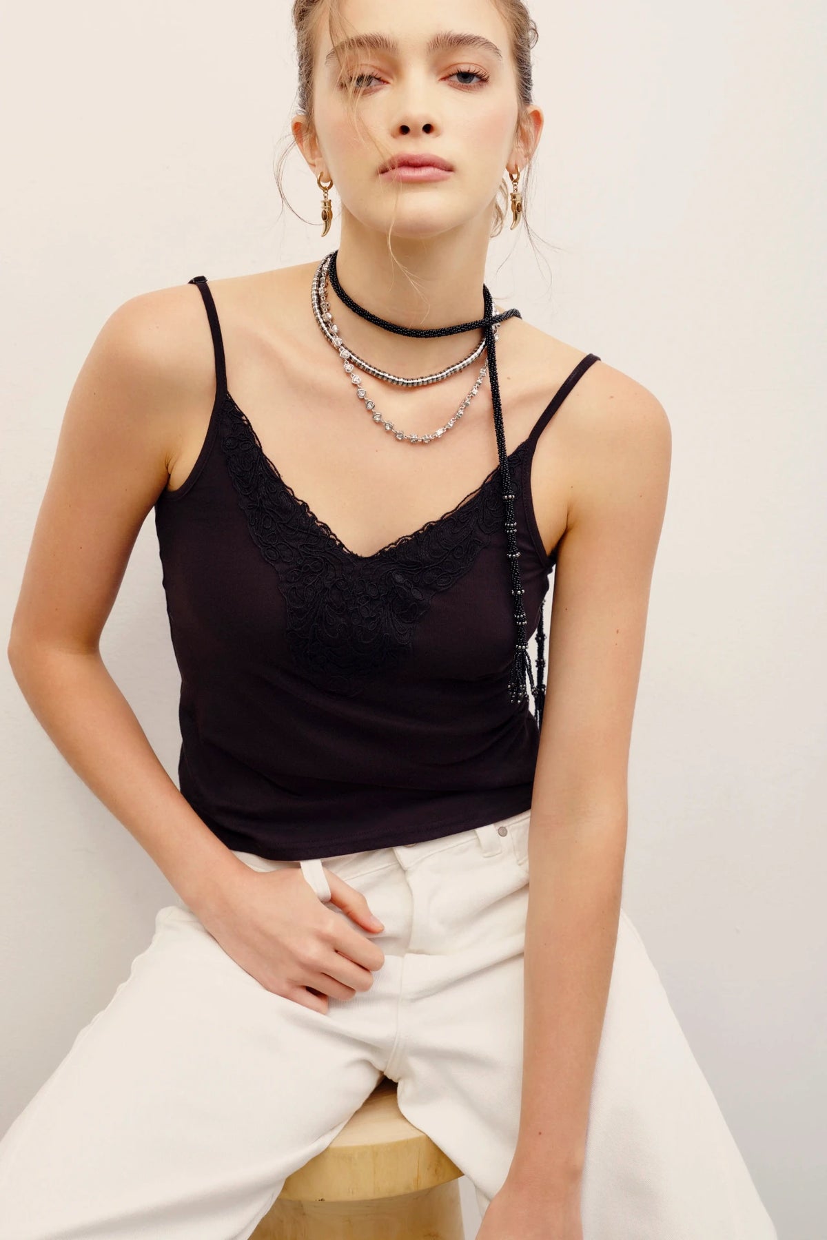 top lace knit