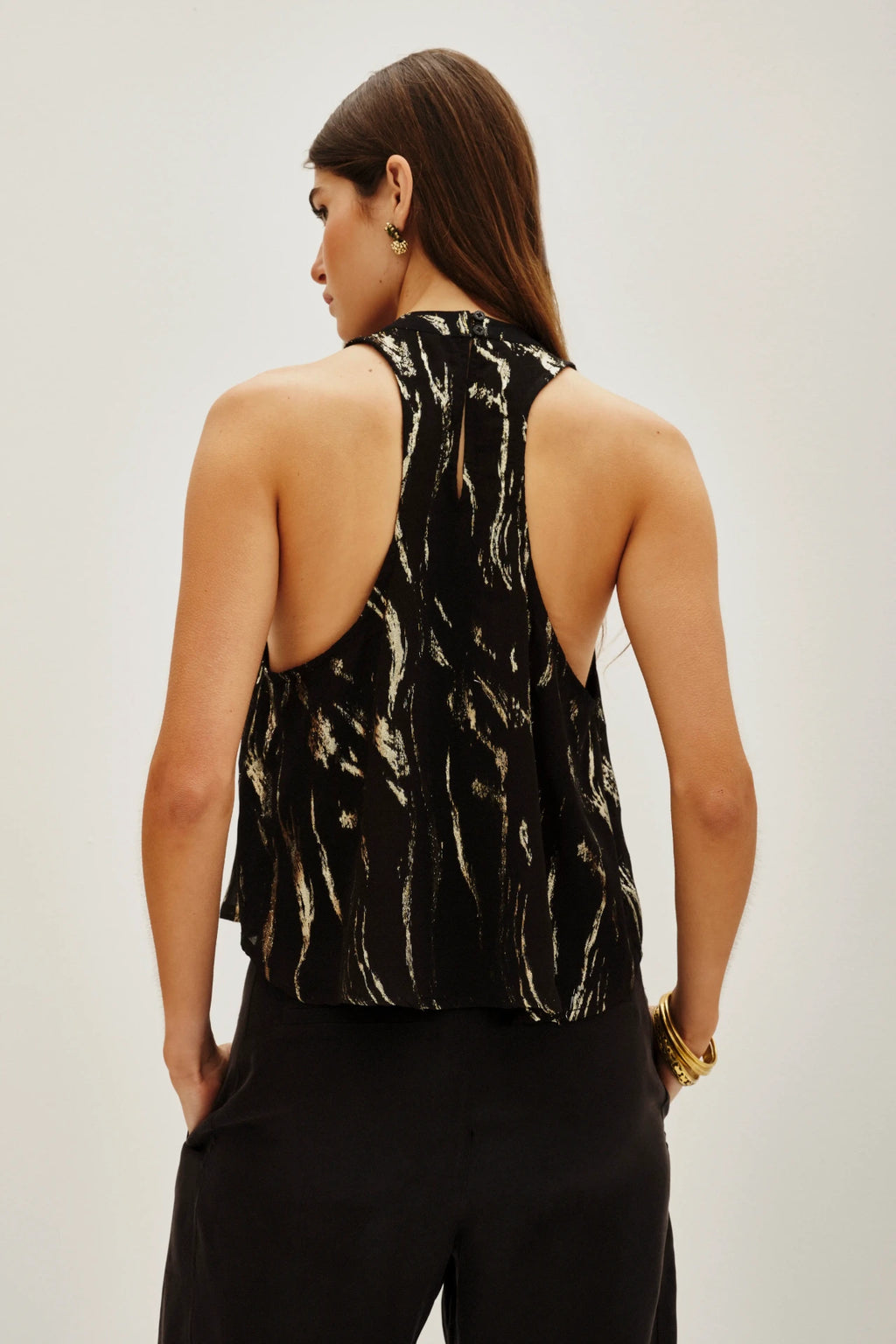 TOP LANA CEBRA LUREX