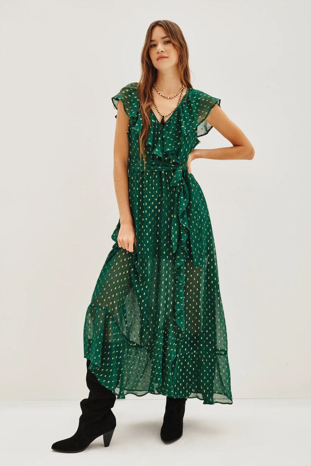 VESTIDO ANDREA LUREX