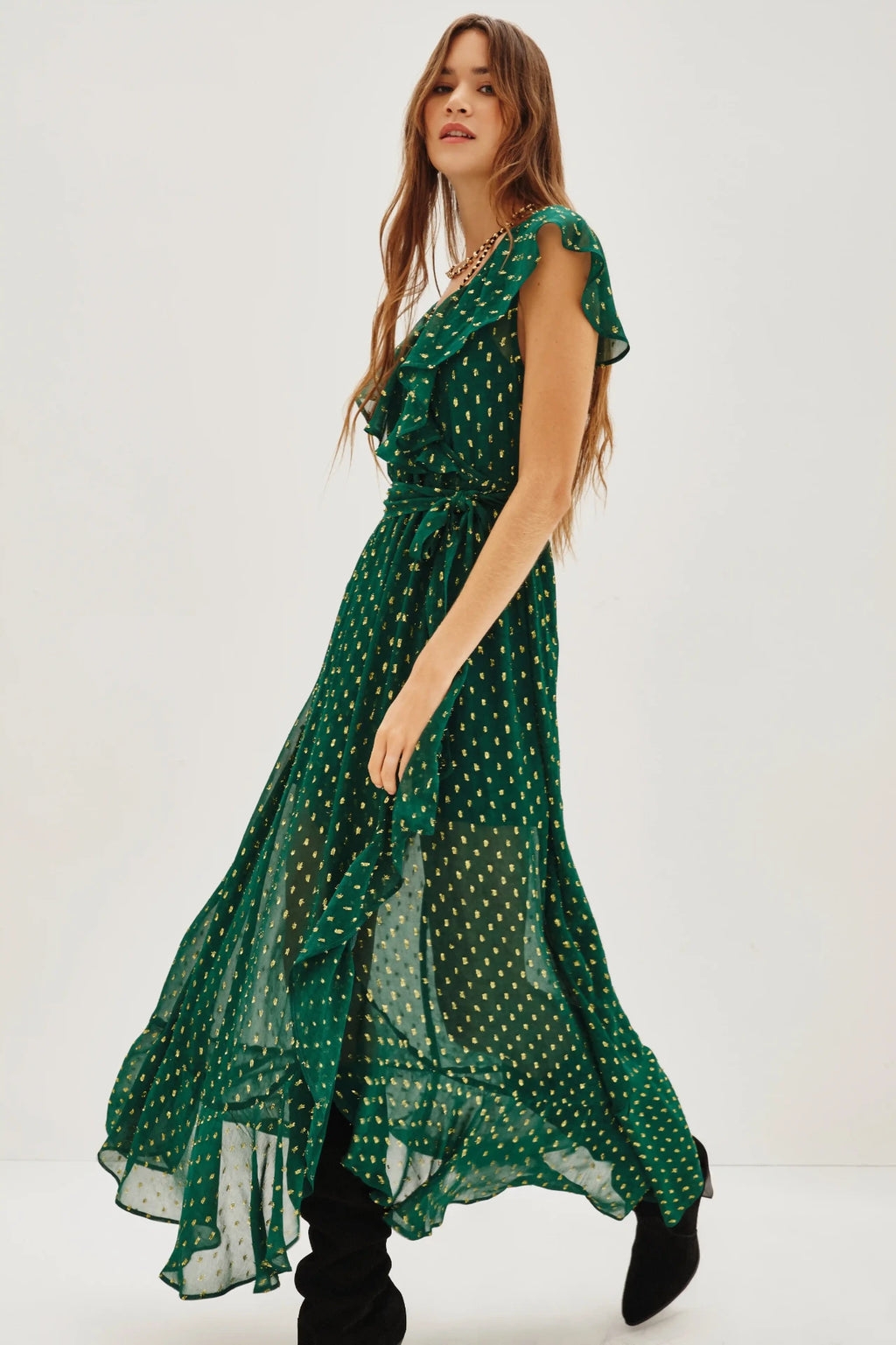 VESTIDO ANDREA LUREX