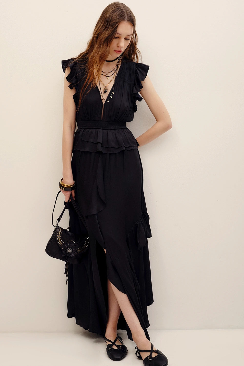 vestido astromelia