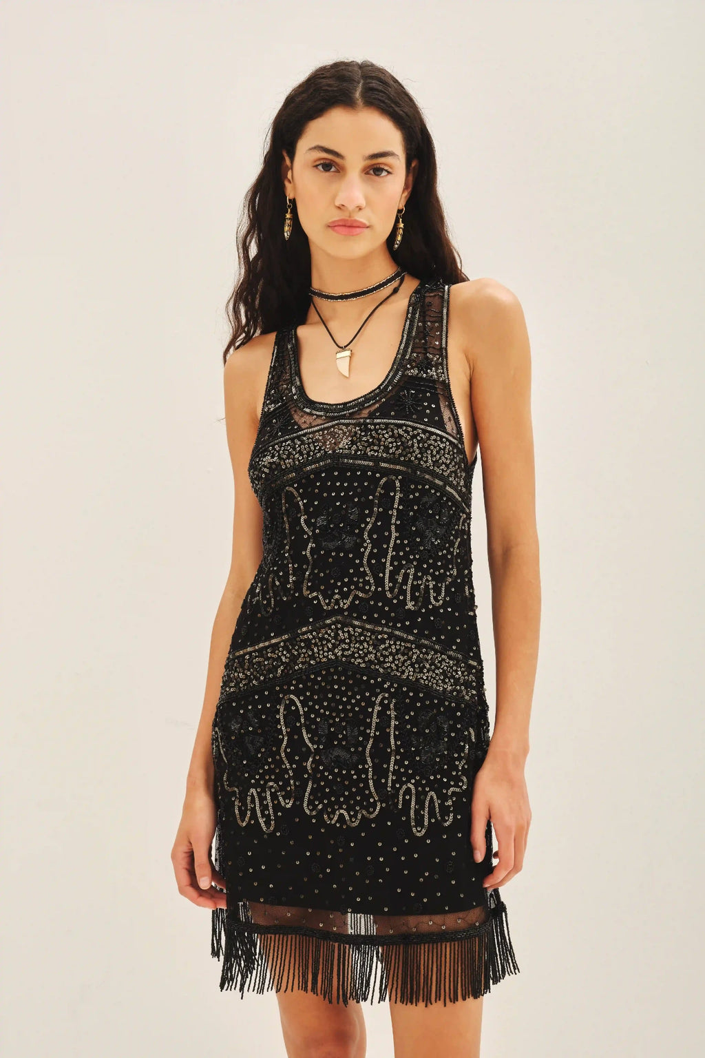 VESTIDO CLOUD FRINGES