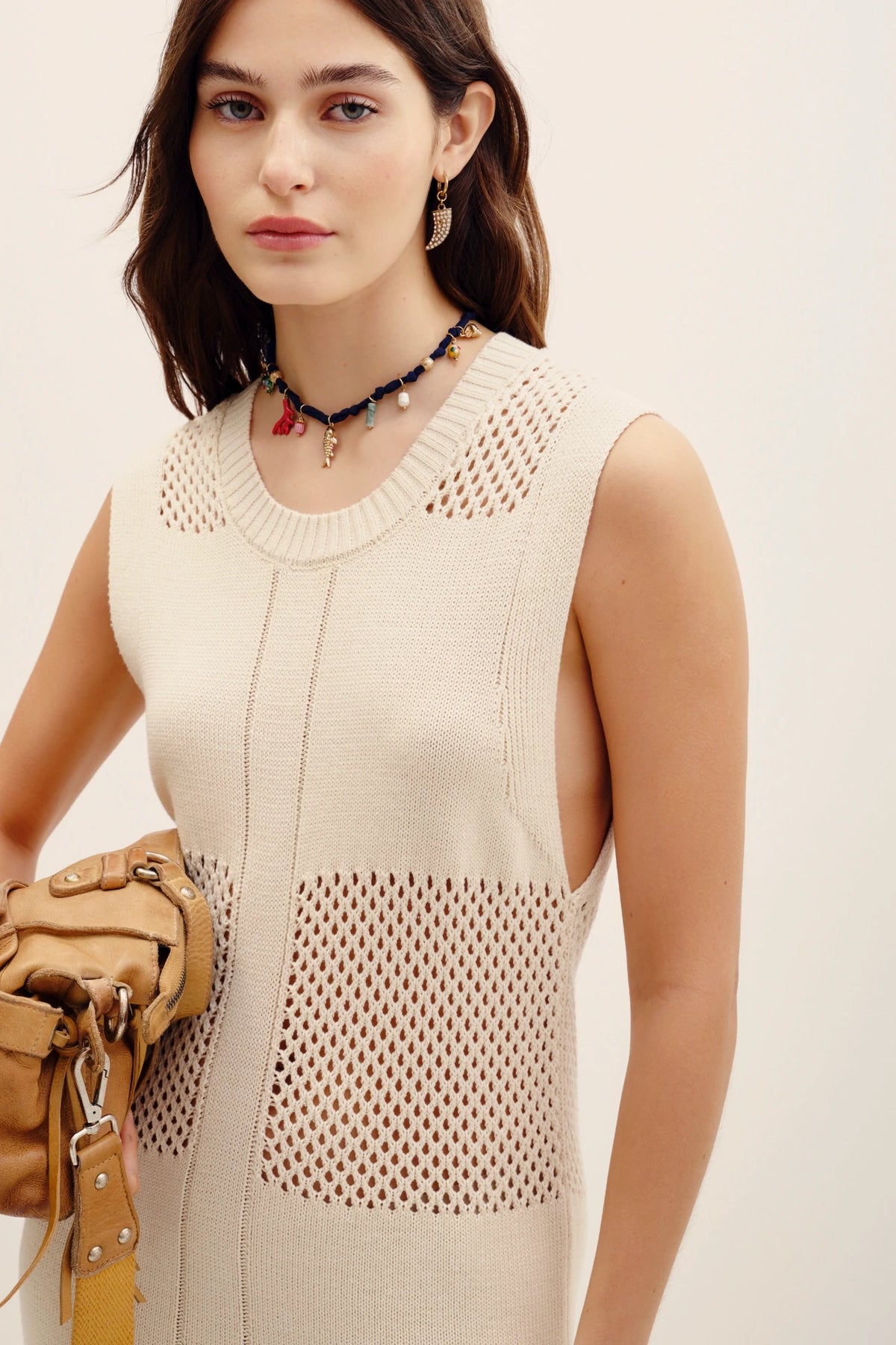 vestido long hole