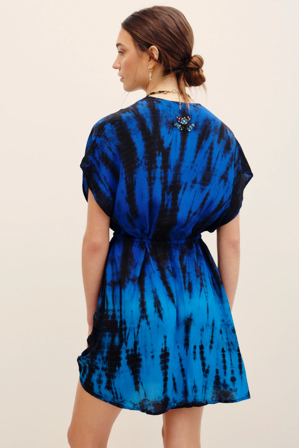 vestido miki saree ocean