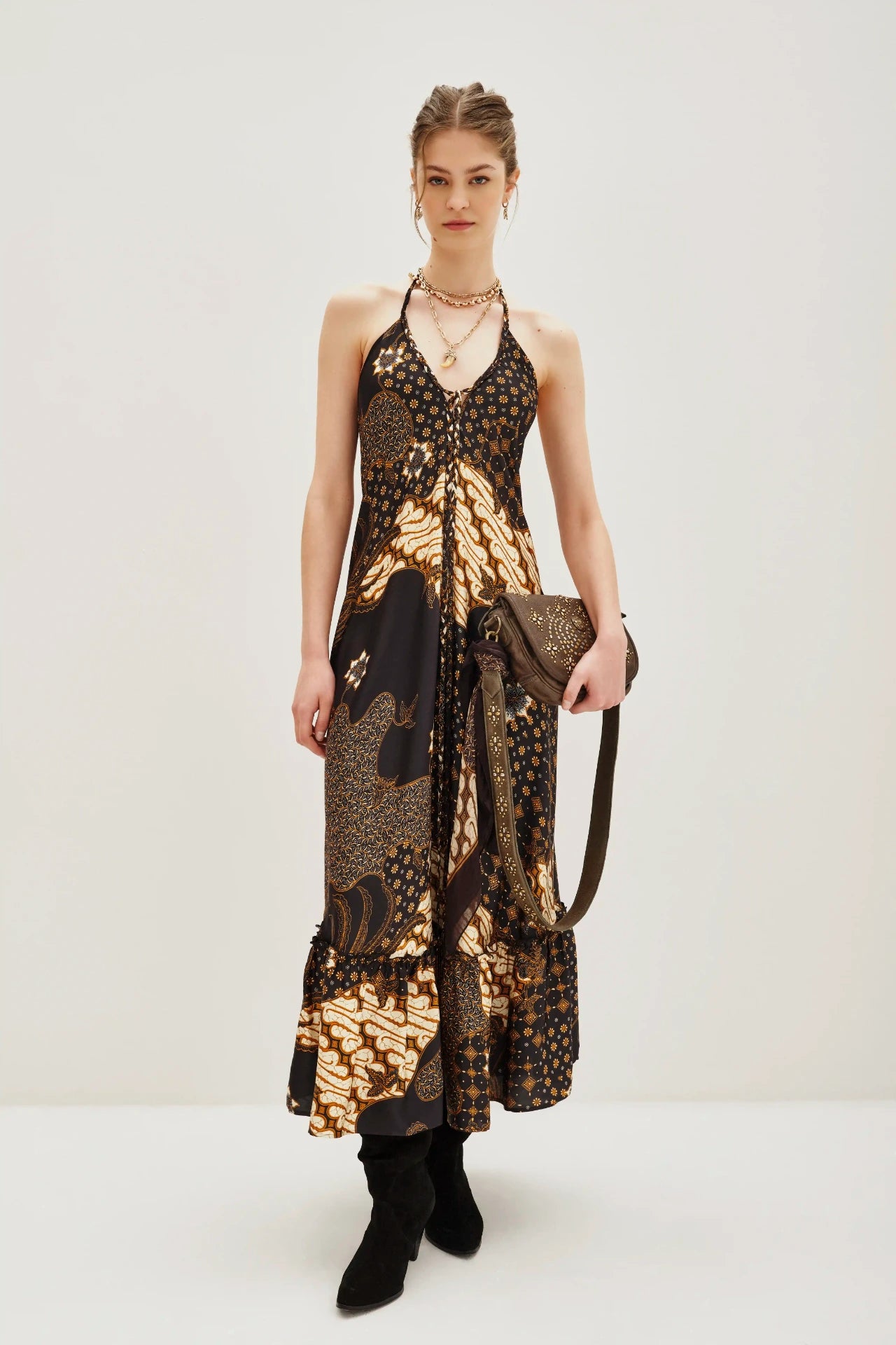 VESTIDO PAÑUELO INDONESIA