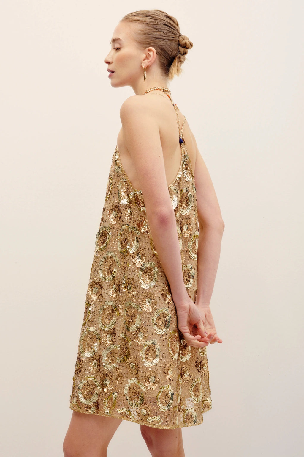 vestido rainbow