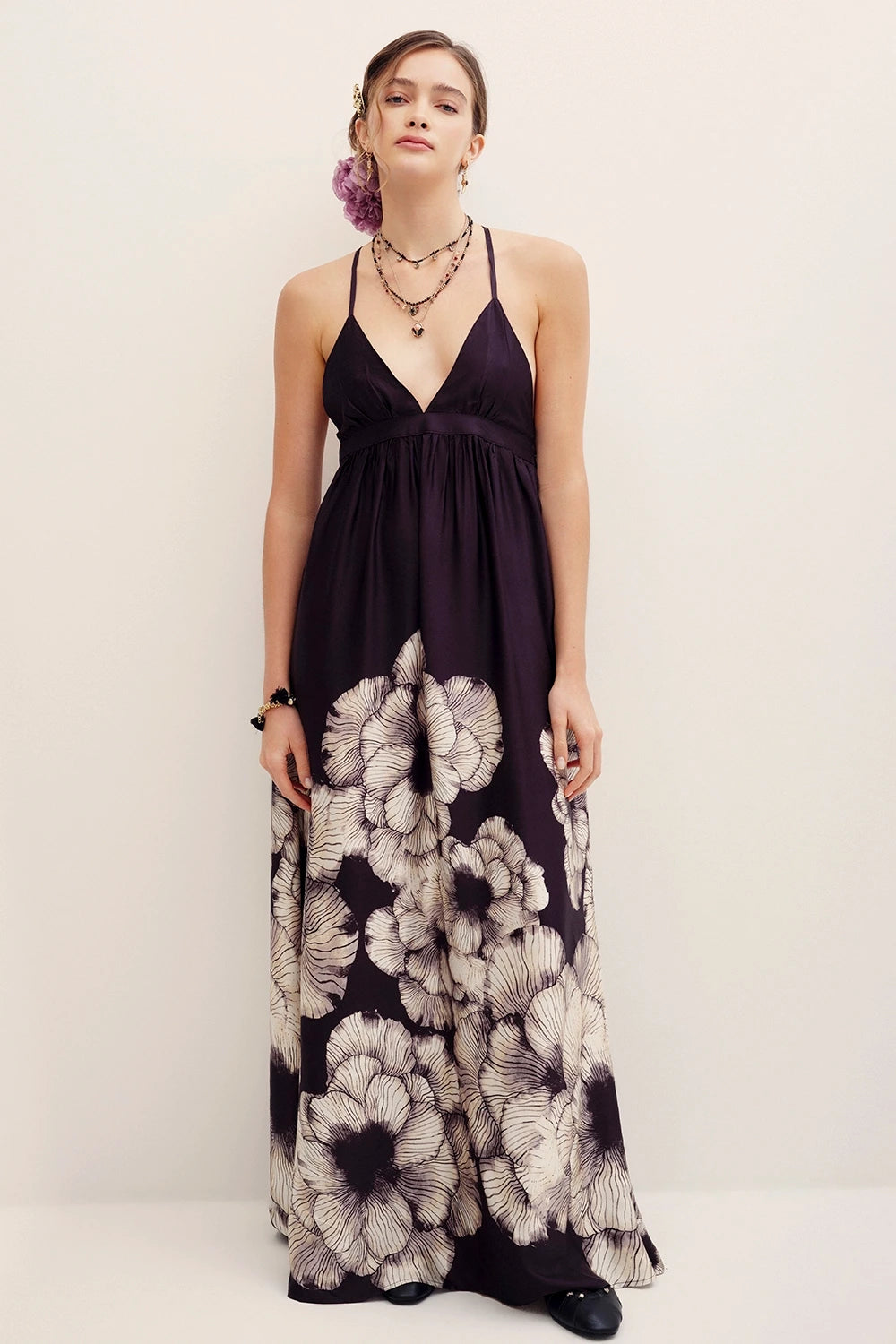 vestido selene flower