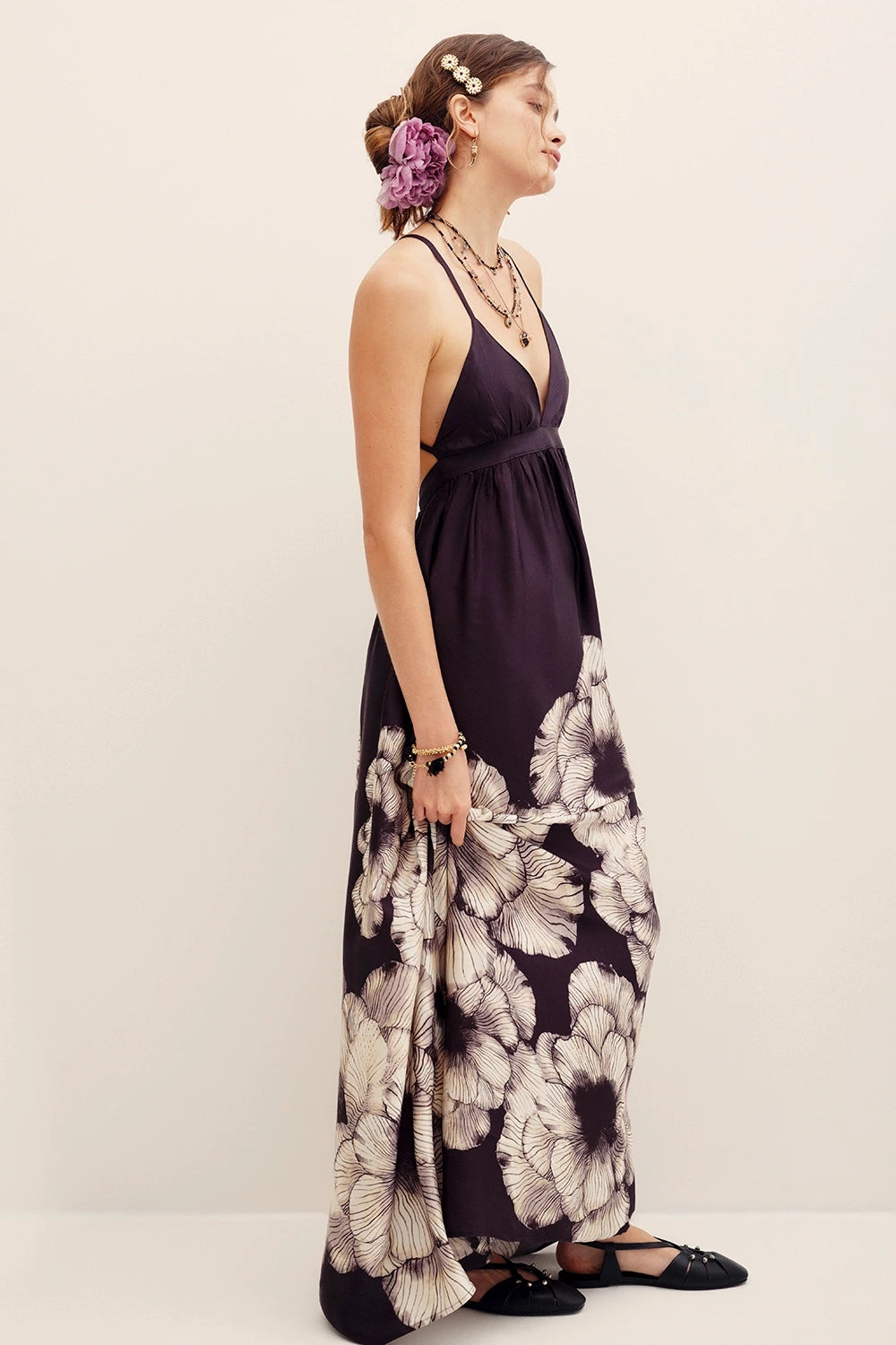 vestido selene flower