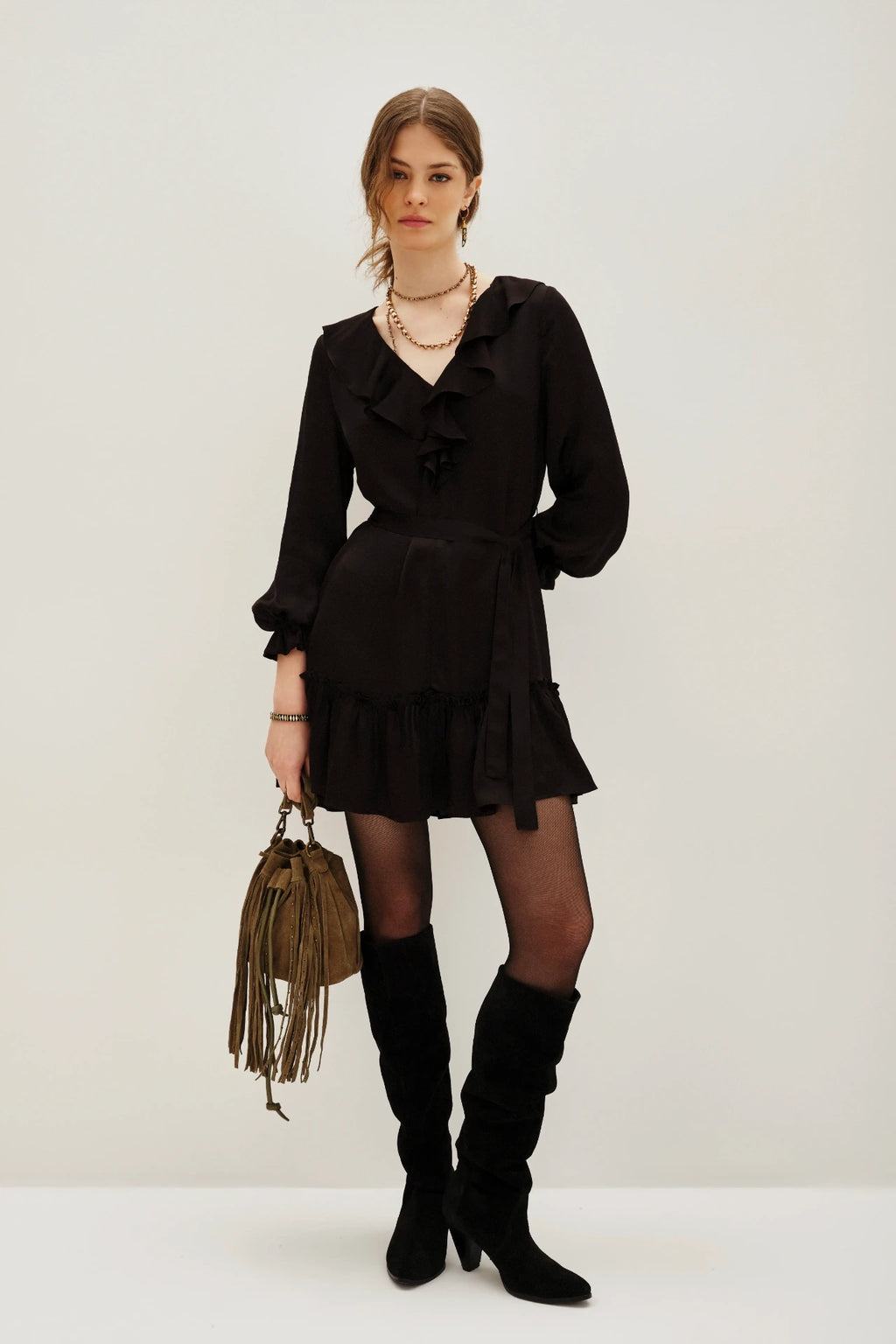 VESTIDO VOLADOS PLAIN