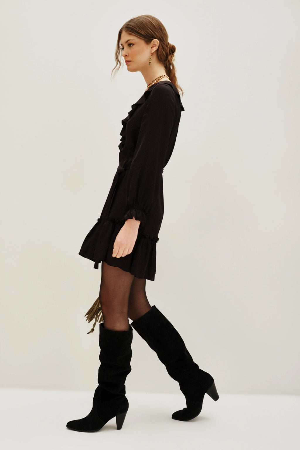 VESTIDO VOLADOS PLAIN