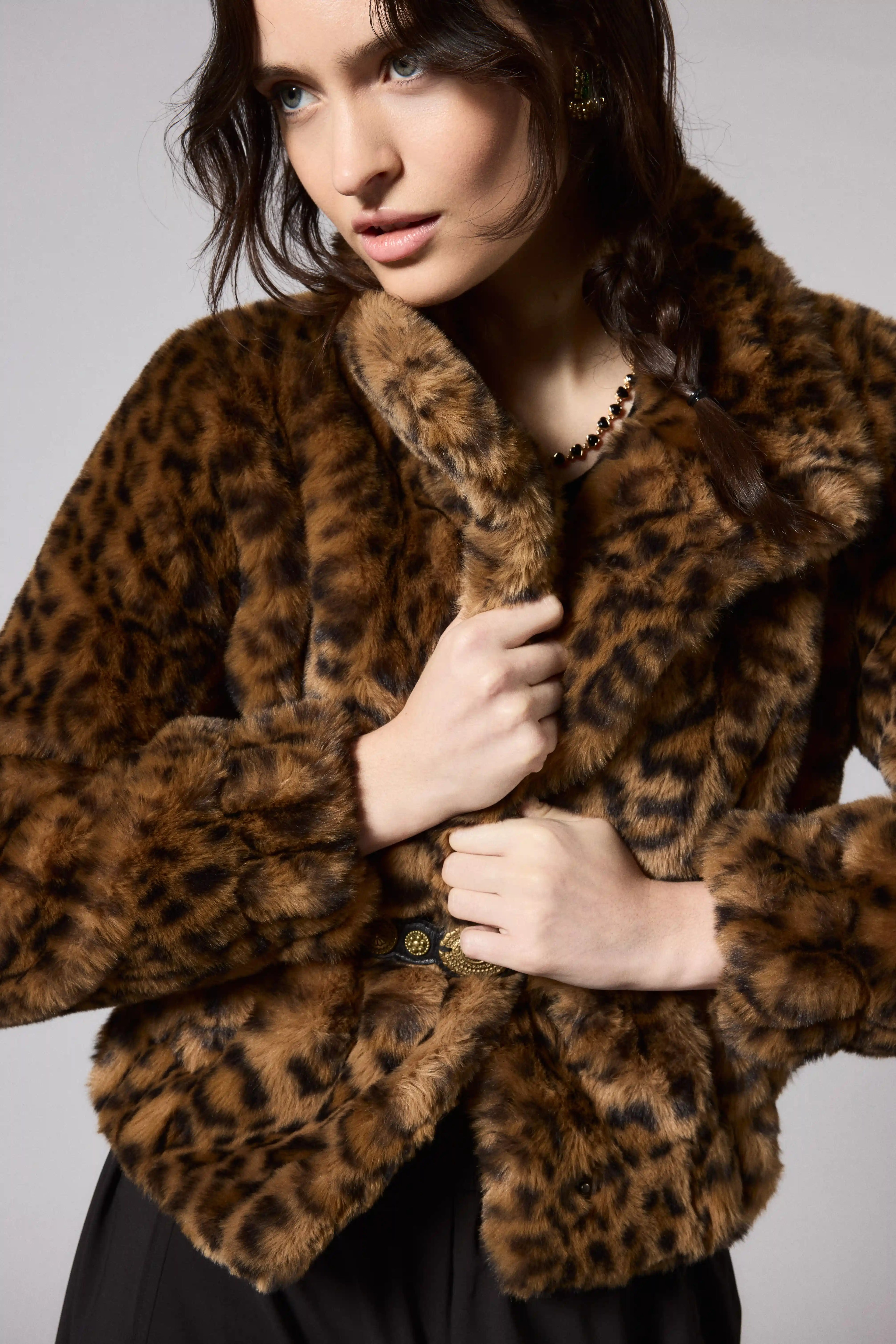 CAMPERA BOMBER FUR