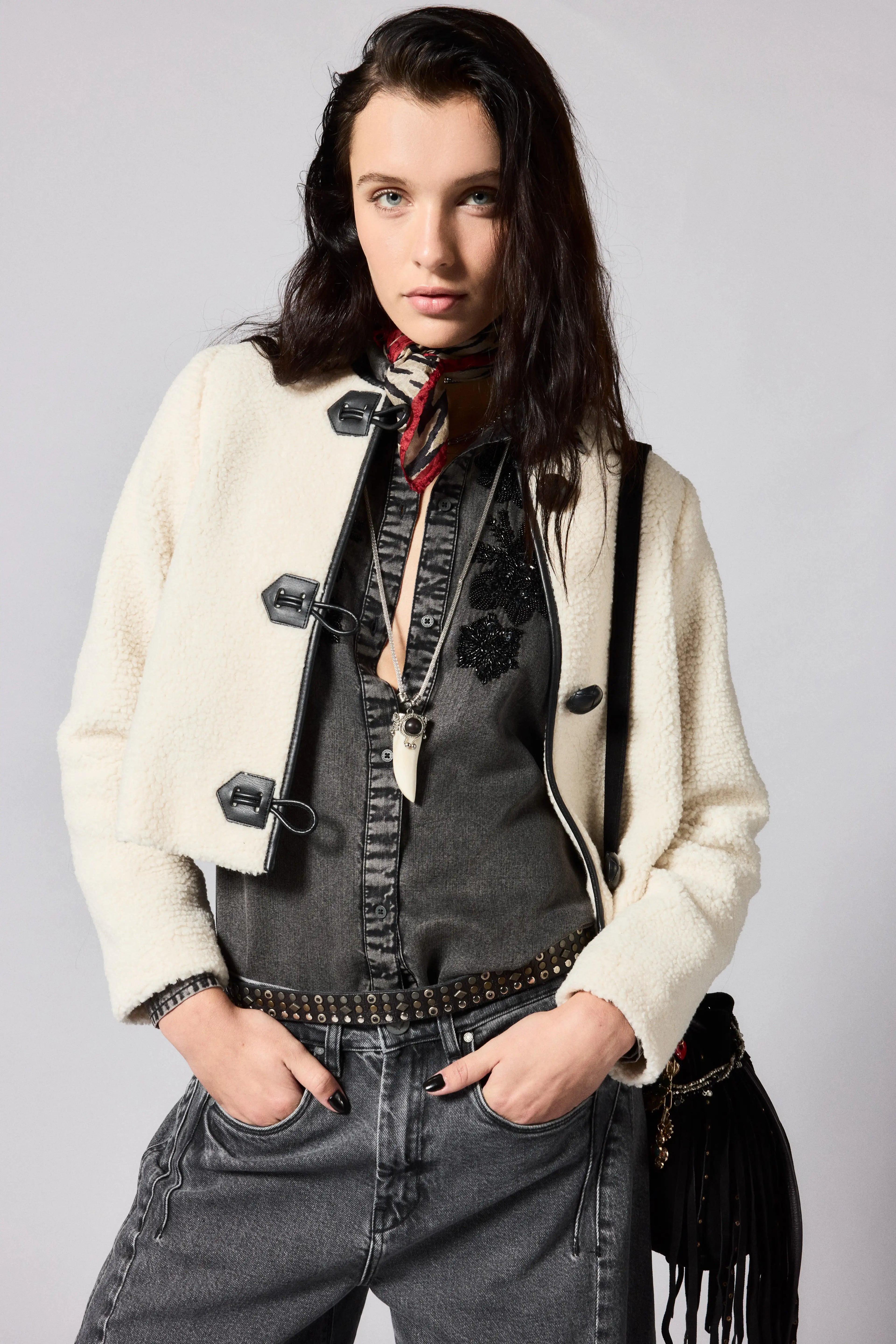 SACO PEKIN BOUCLE